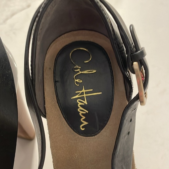 Cole Haan Nike Air Jocelyn Stacked Heel Sandals - Picture 2 of 9